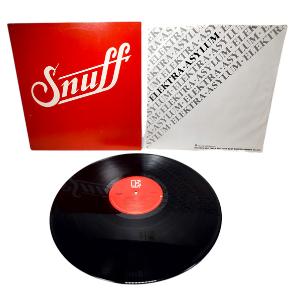 Vtg Elektra Snuff 60149-A Vinyl Record Signed Cecil Hooker 1982 Asylum Records - Picture 1 of 11